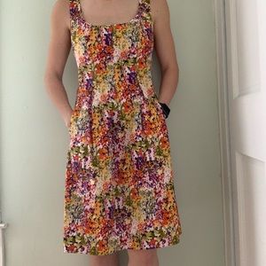 Nine west floral dress midlength